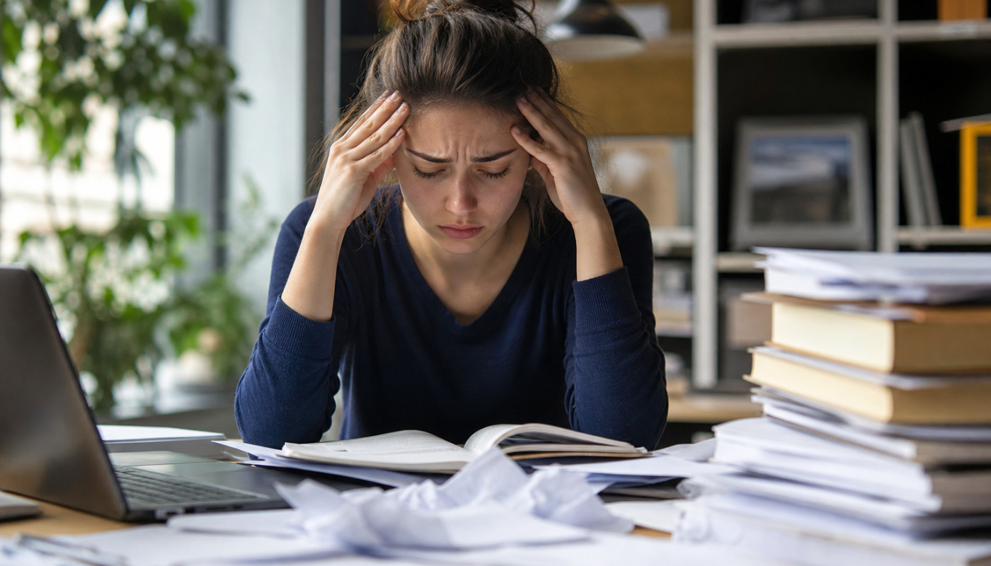 Salud - El efecto dominó del estrés laboral en el rendimiento académico
